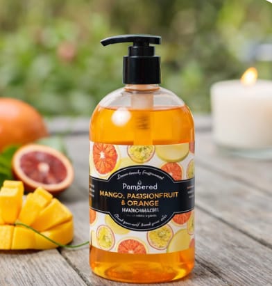 Pampered Mango, Passionfruit & Orange Handwash